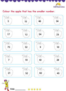 kindergarten Math Worksheet