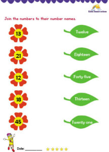 kindergarten Math Worksheet