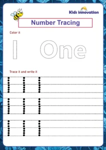 number tracing 1-20