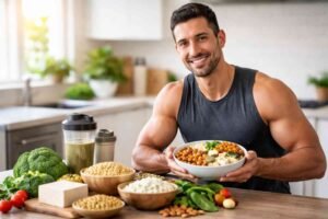 How to Build Muscle Mass on a Vegetarian Diet