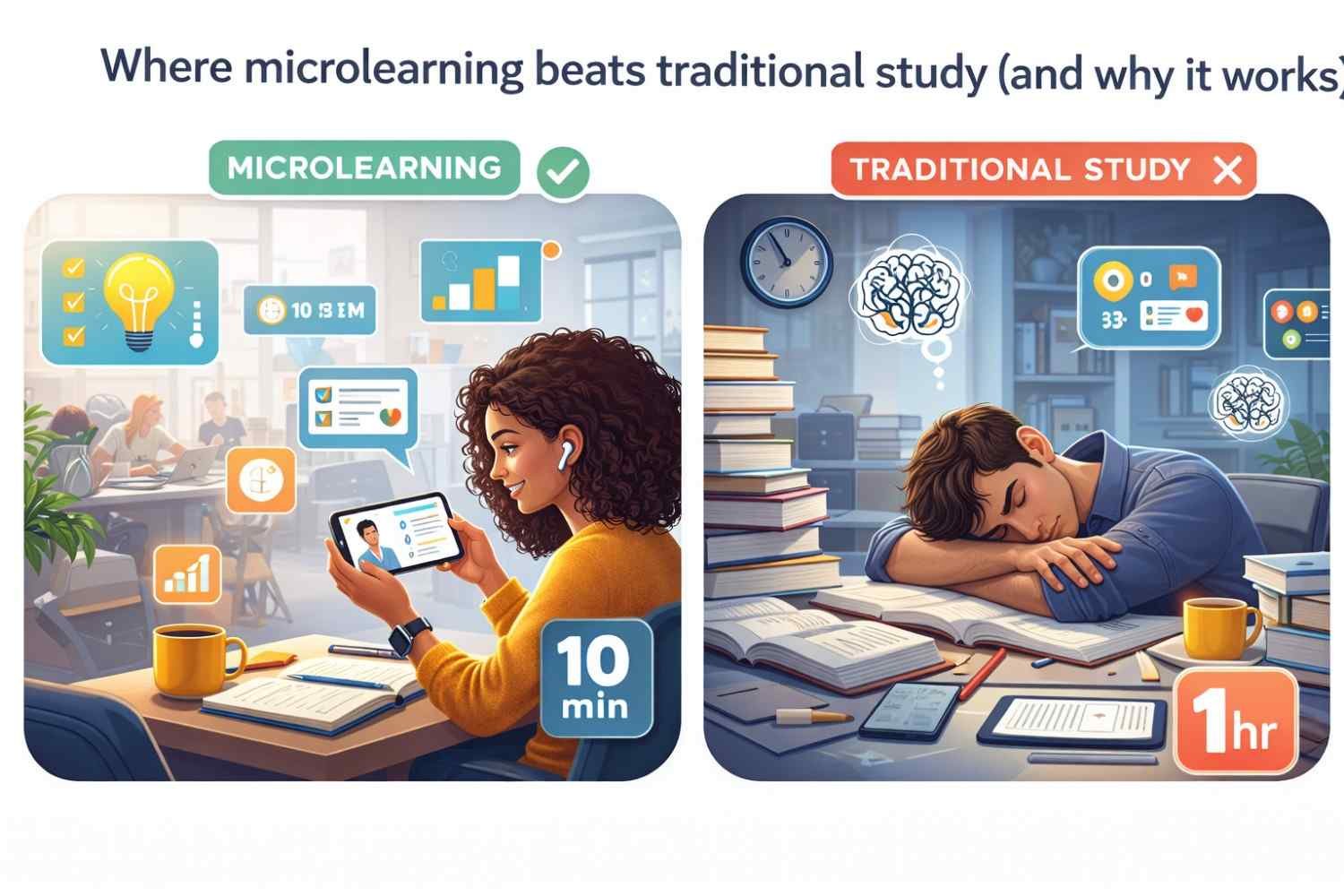Where microlearning beats traditional study (and why it works)