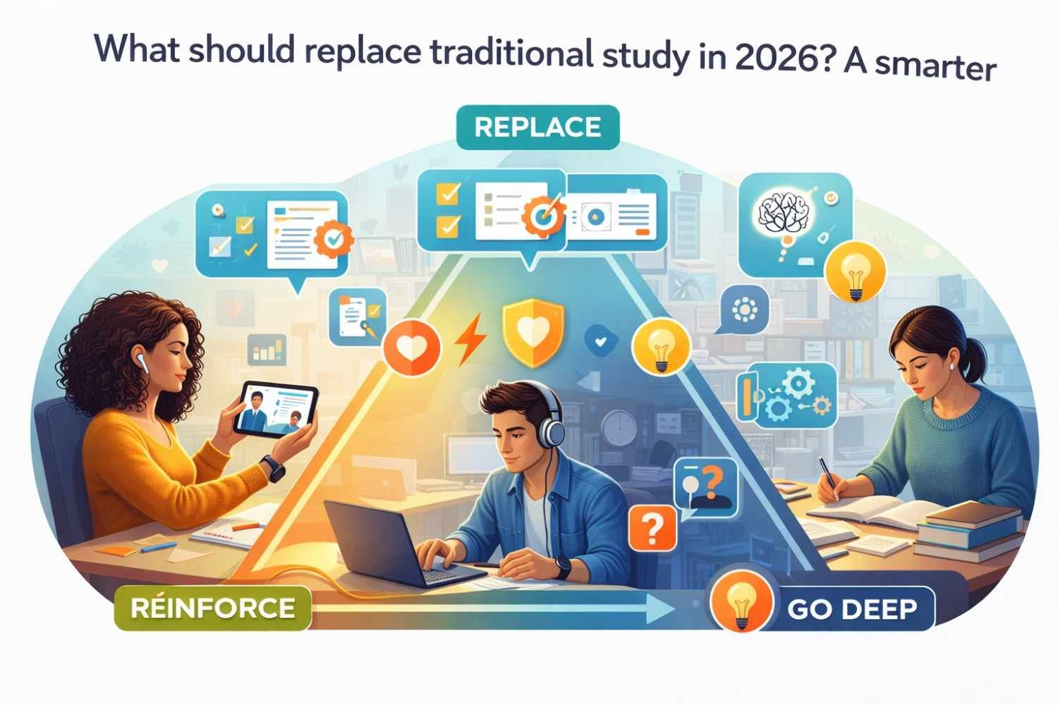 What should replace traditional study in 2026? A smarter hybrid